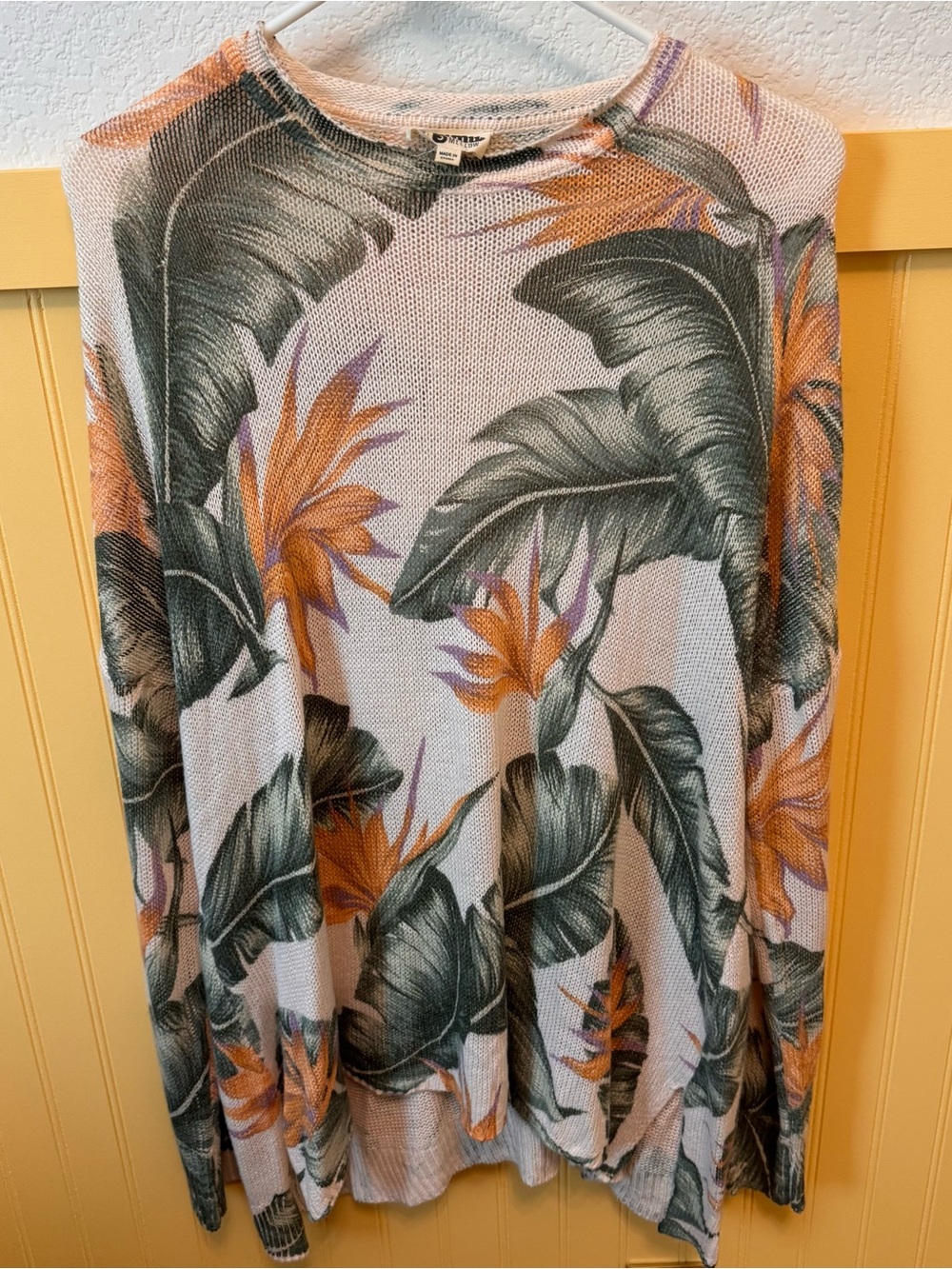 Show Me Your MuMu Paradise lightweight bonfire sweater